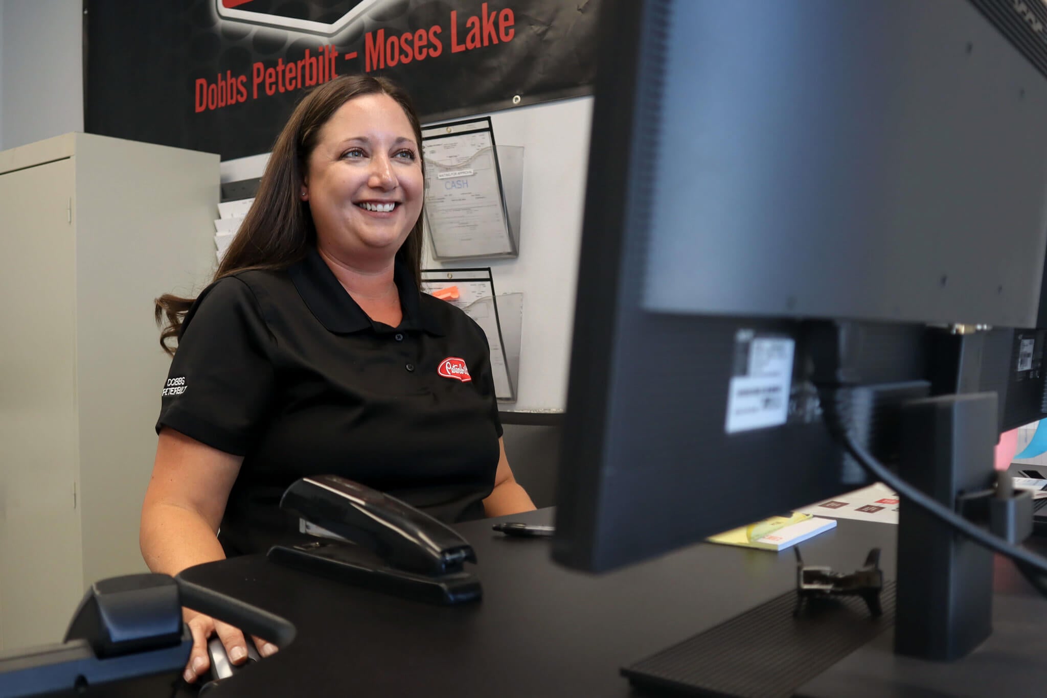 Dobbs Peterbilt Employees at event